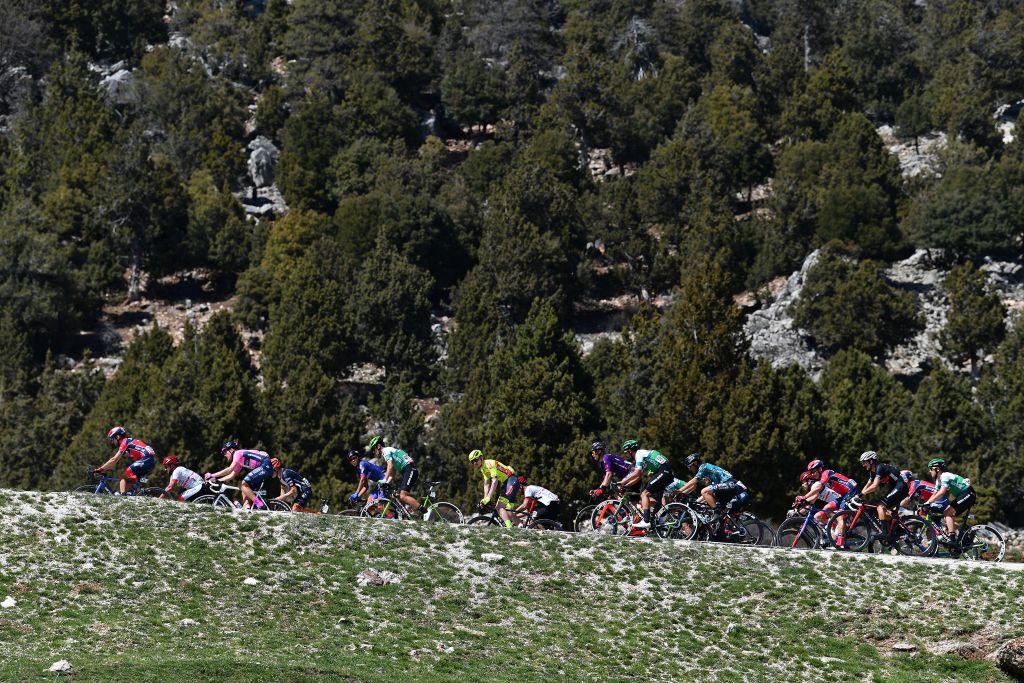 Stage 5 of the Tour of Turkey climbed high into the mountains
