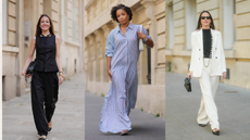 Images of women wearing summer outfits for work