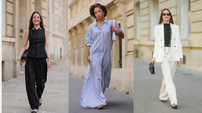 Images of women wearing summer outfits for work