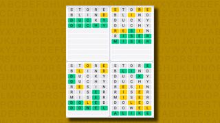 Quordle hints and answers for Sunday, April 13 (game #1175) | TechRadar