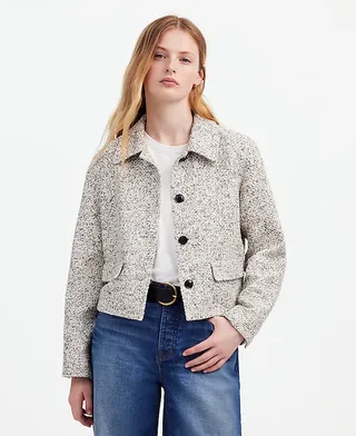 madewell, Lady Jacket in Tweed