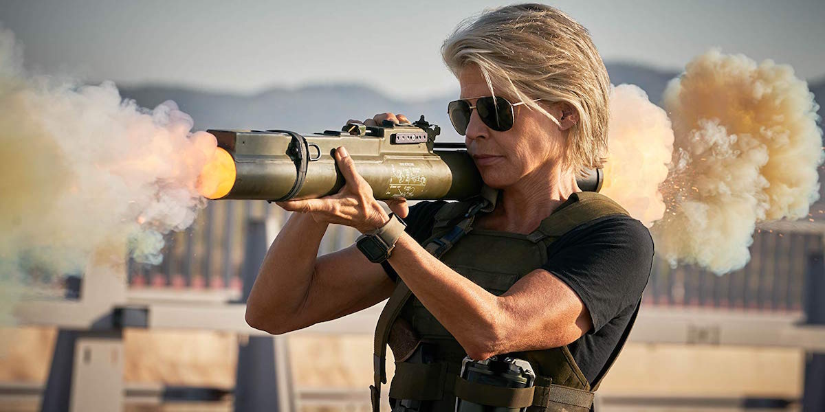 Sarah Connor in Terminator: Dark Fate