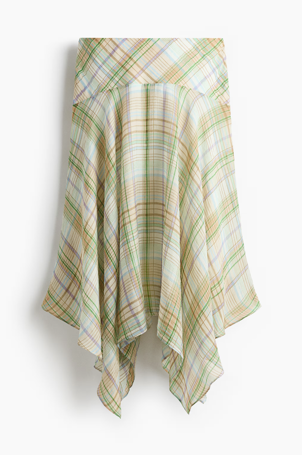 H&amp;amp;M checked skirt