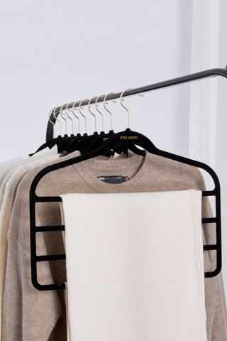velvet clothes hangers