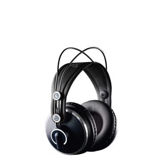 The AKG K271 MkII headphones in black on a white background.