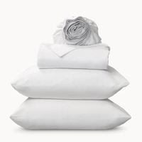 4. Leesa Cotton Blend Sheet Set:Was from $99