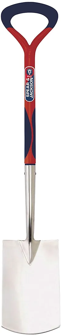 Spear and Jackson 1190EL/09 Select Stainless Digging Spade, Blue l £37.99 now £24.99 at Amazon (save £13)