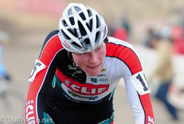 Bj&ouml;rn Fox (Clif Bar Development Cyclo-Cross) battled hard to finish third.