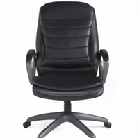 Alphason Mayfield Office Chair Black Leather: