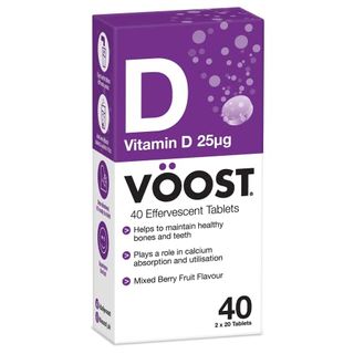 Vöost Vitamin D Pack of 40 Everscent Tablets