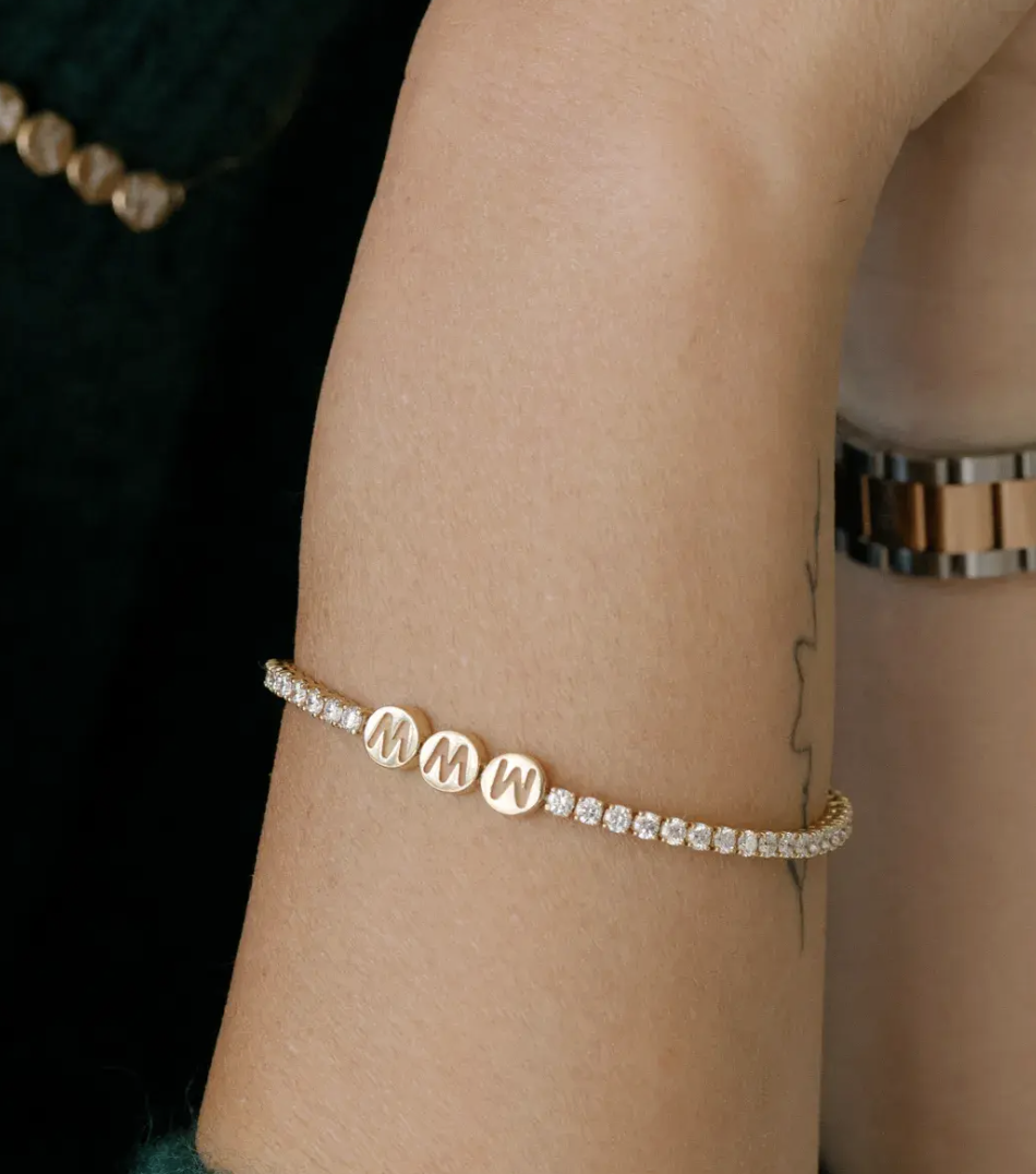 Wove Made, Custom Diamond TNT Bracelet