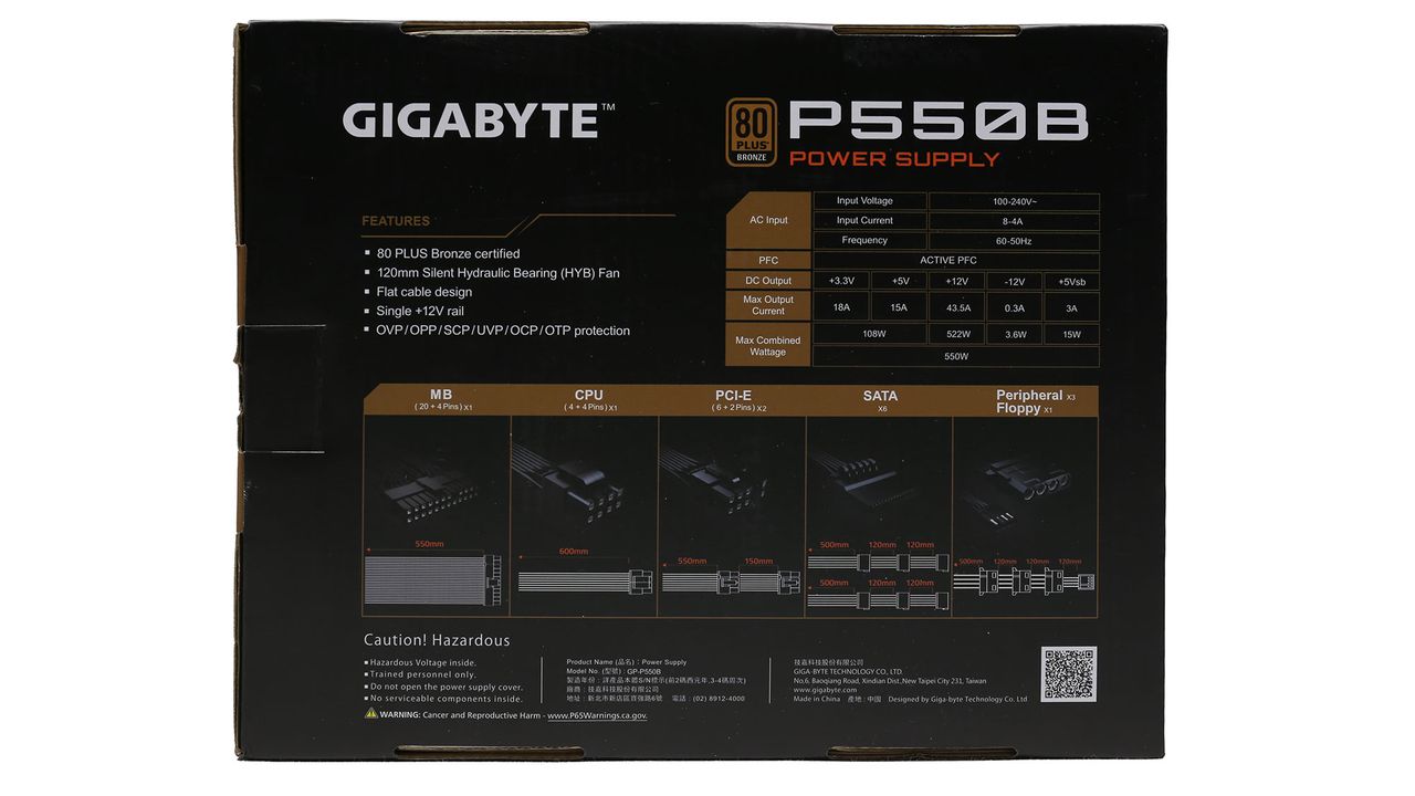 Gigabyte P550B