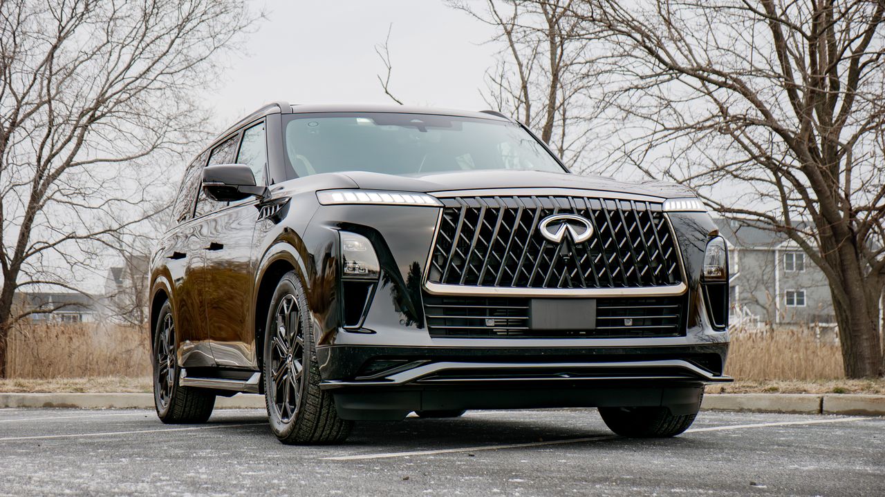 2026 Infiniti QX80 test drive.
