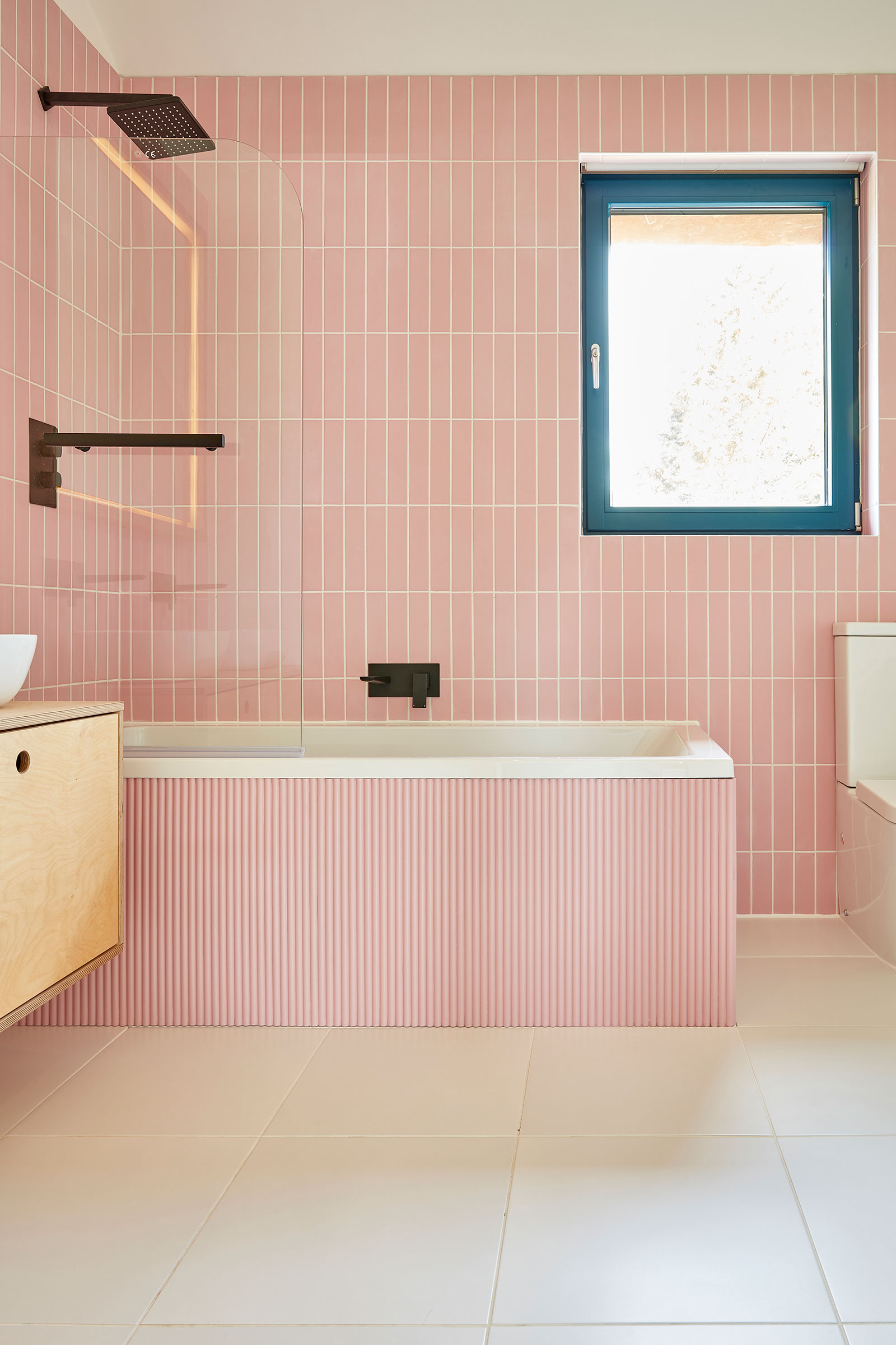 pink bathroom