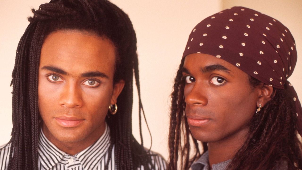 Milli Vanilli duo Rob Pilatus and Fabrice Morvan in 1988