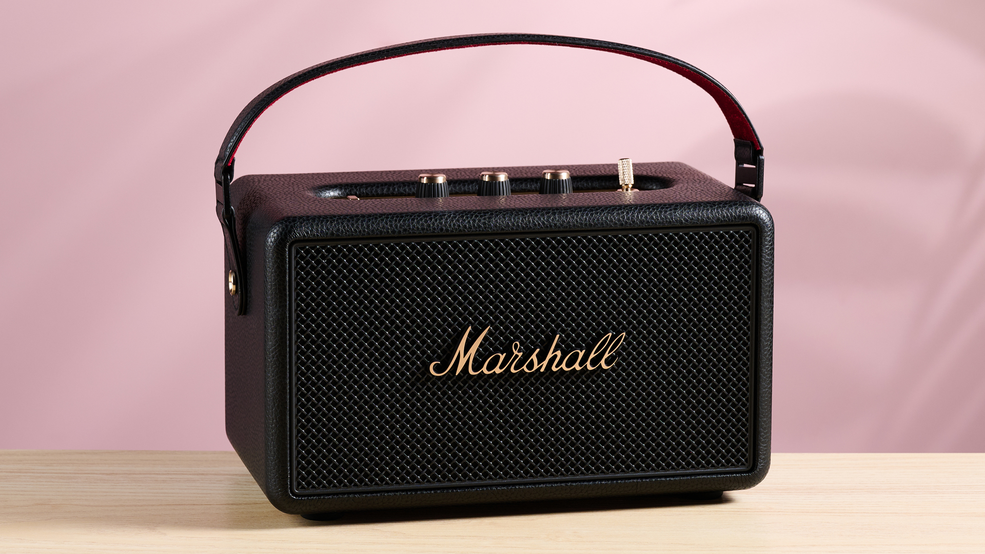 Marshall Kilburn III against pink background