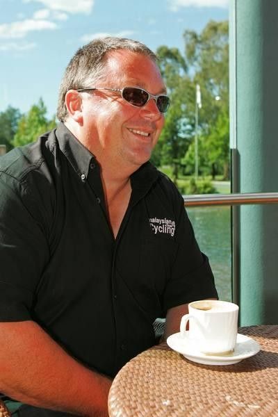 John Beazly is currently coaching the Malaysian Track team.