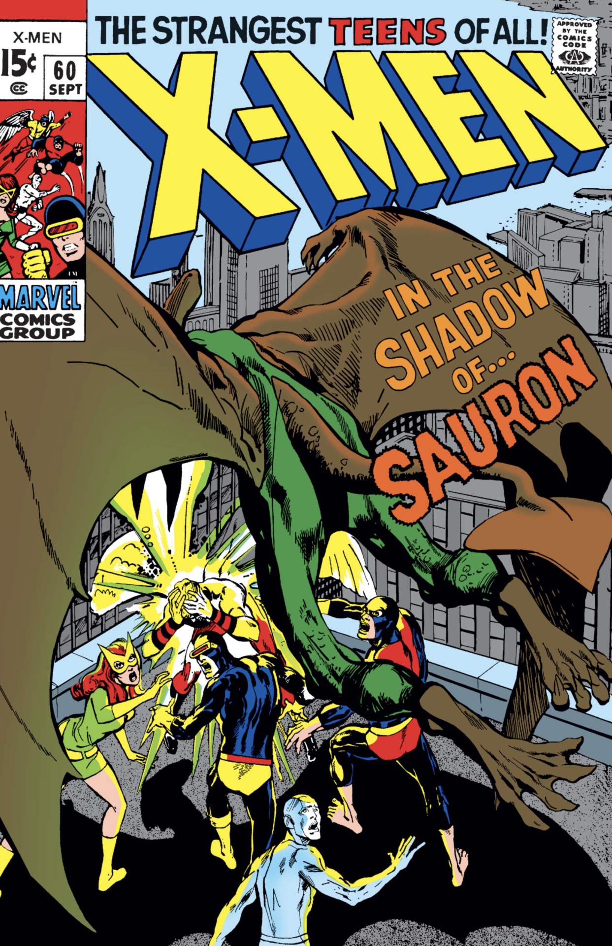 Uncanny X-Men #60 คัฟเวอร์