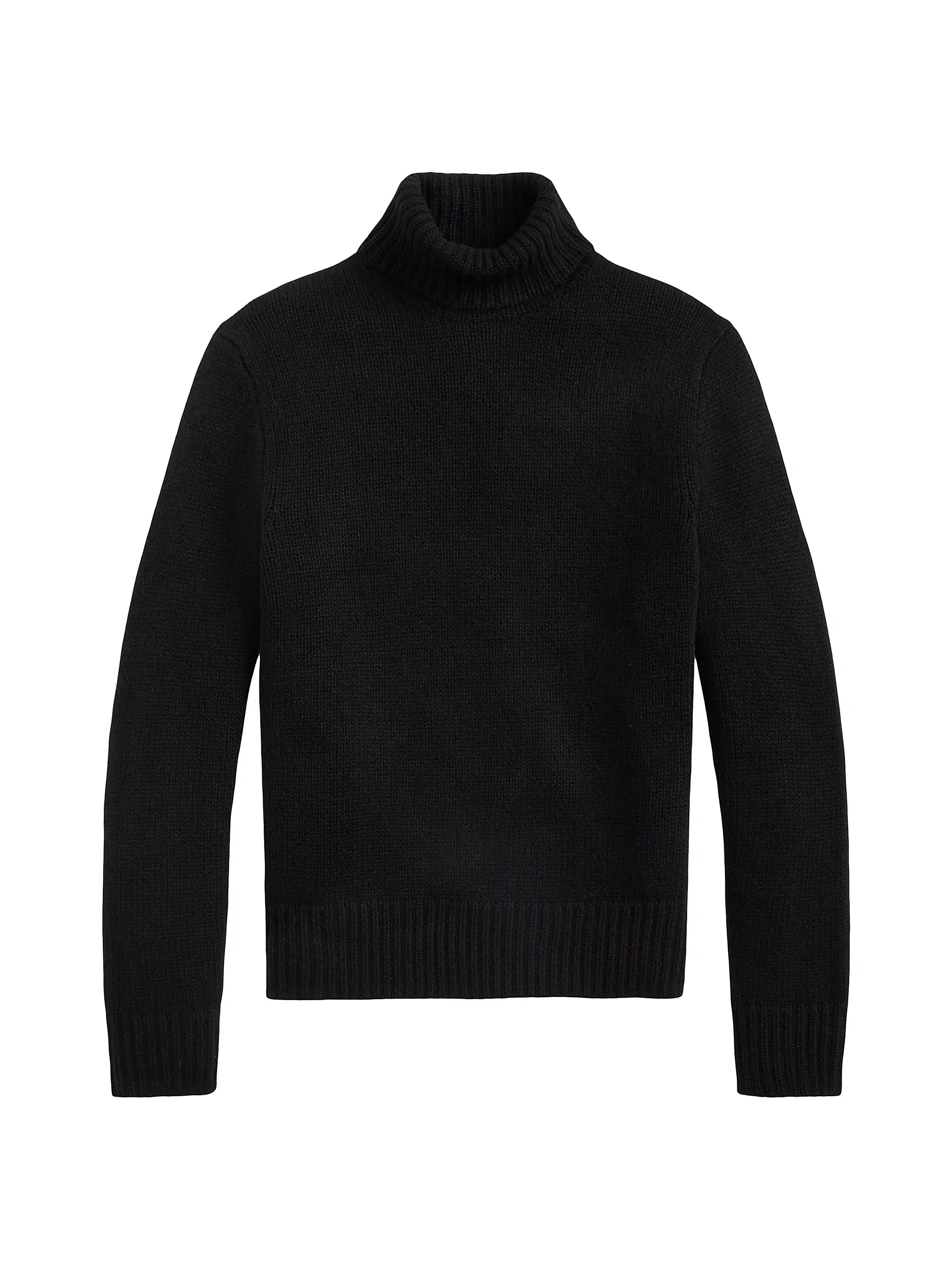 Wool-Cashmere Turtleneck Sweater