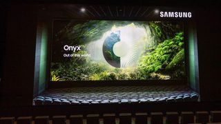 The new Trilleth Theater using Samsung's immersive screen.