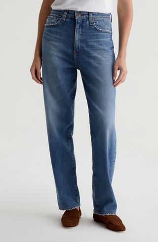 Rian High Waist Straight Leg Jeans