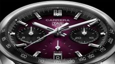 tag heuer carrera chronograph purple