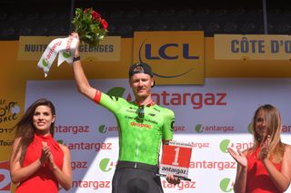 The combativity prize went to Dylan van Baarle (Cannondale-Drapac)