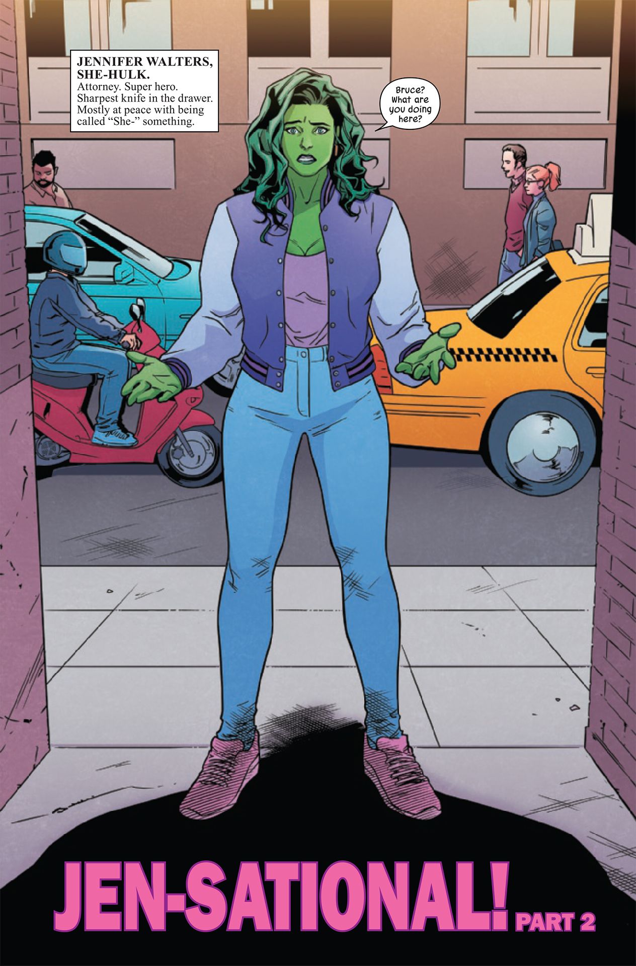 Sensational She-Hulk #2 pages