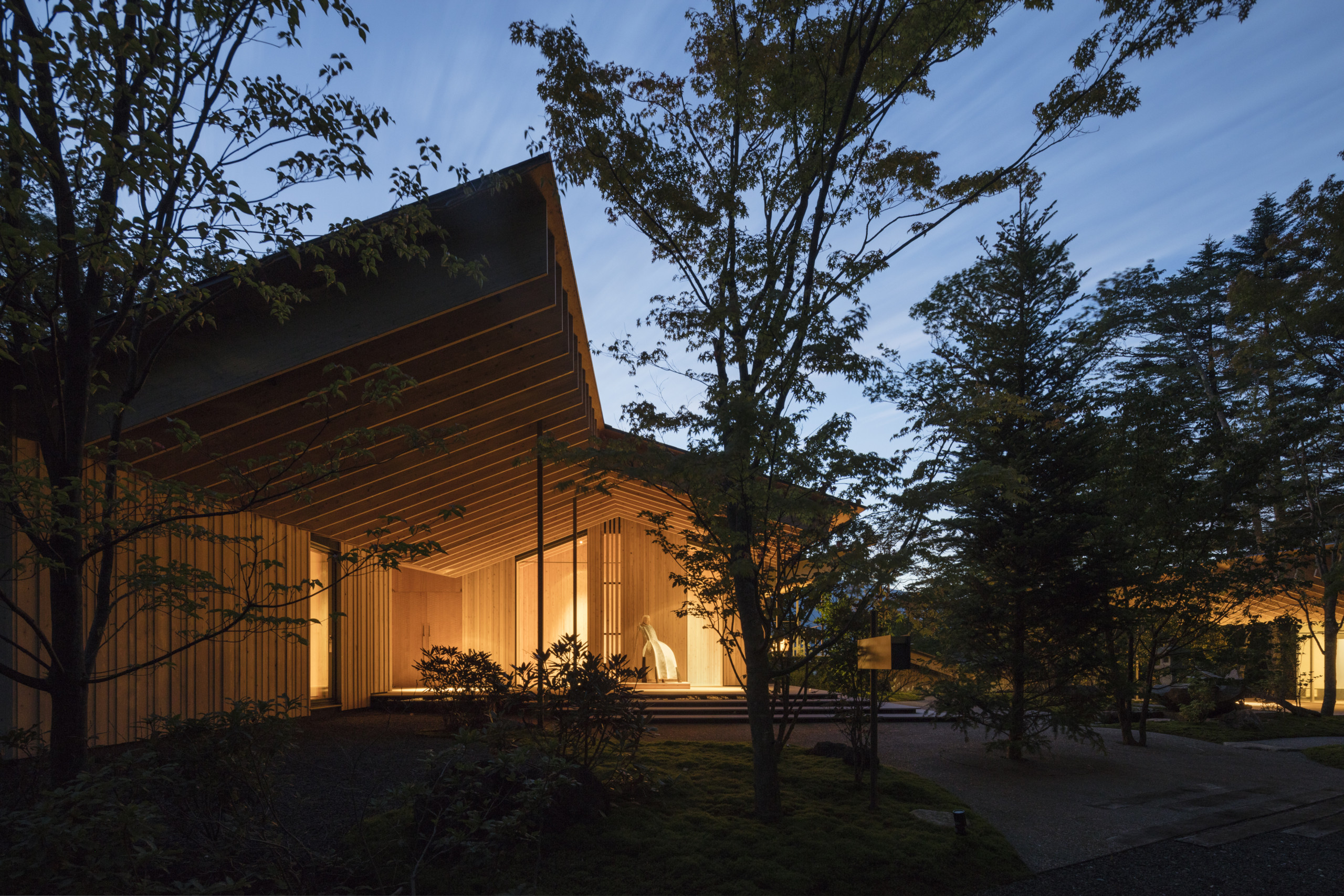 Wild Bird Forest Lodge, Kengo Kuma