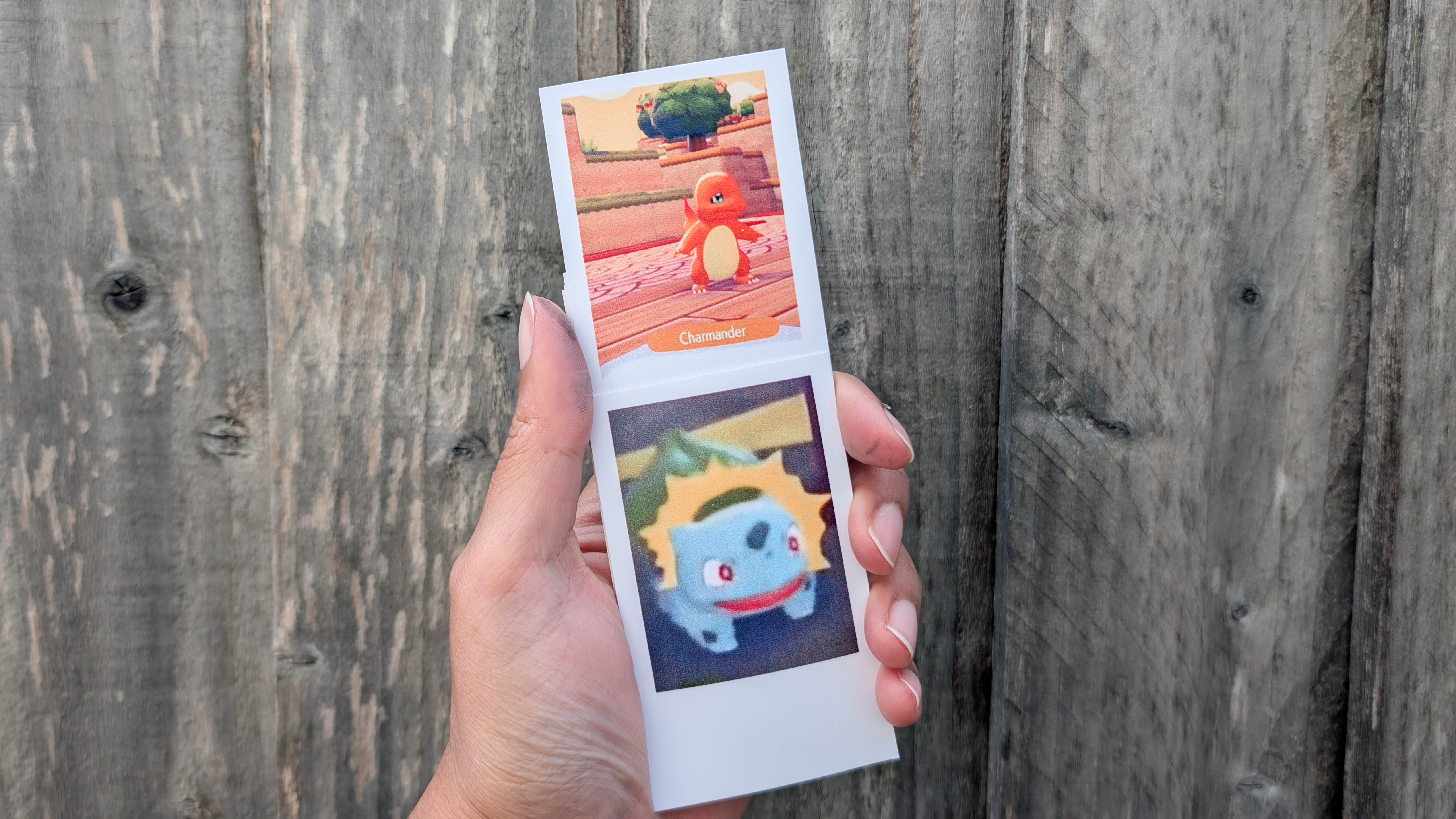 Prints created using the Inkwon Tag portable printer