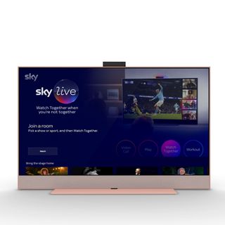 Sky Glass with Sky Live device