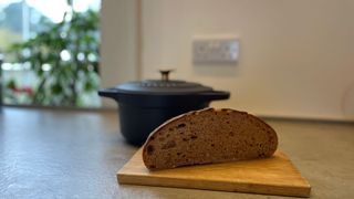 Bread made in the ProCook Round Cast Iron Casserole Dish