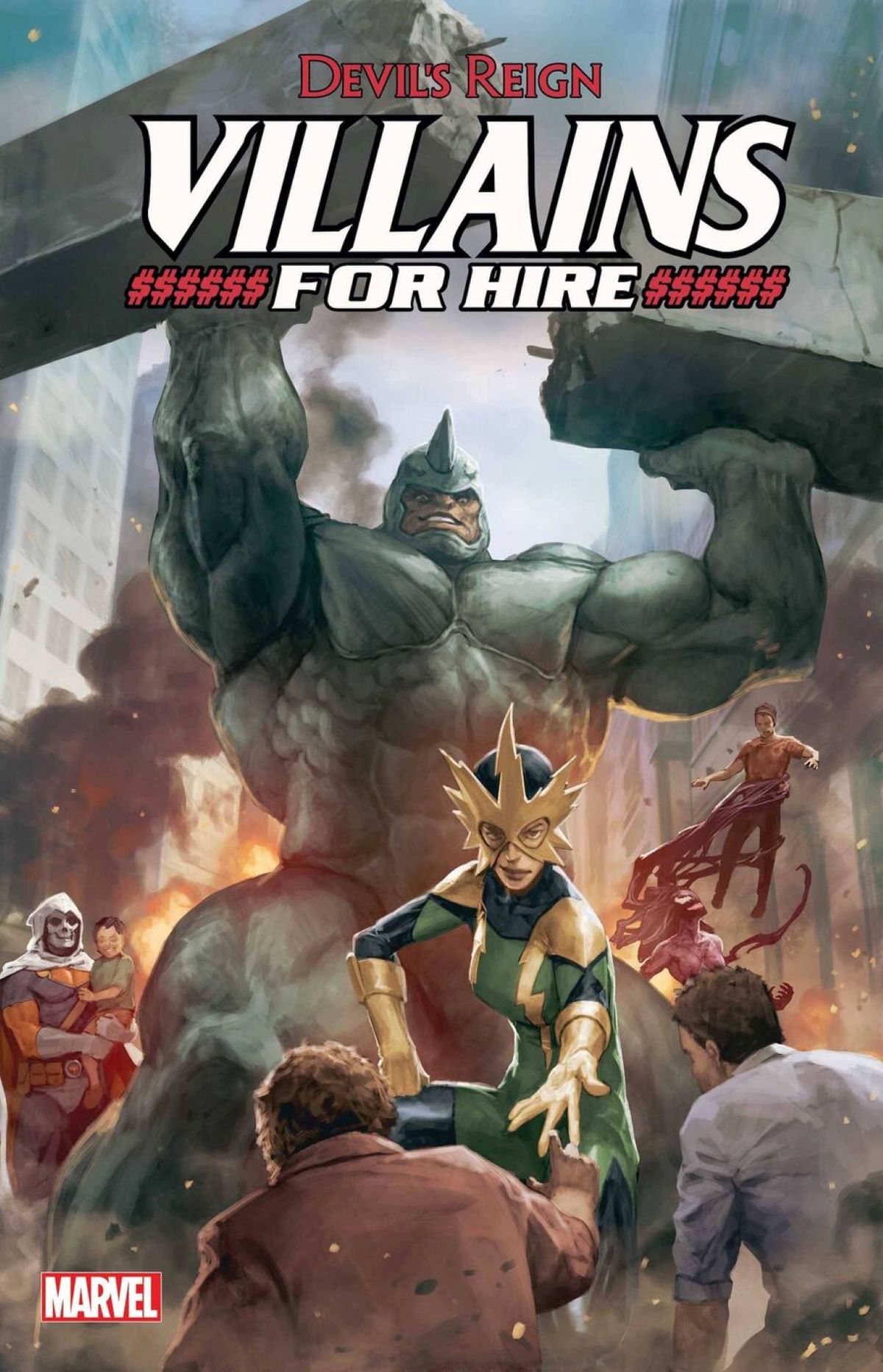cover of Devil's Reign: Villains for Hire #1