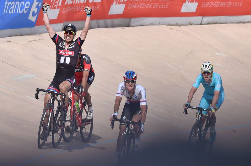 The top four from the 2015 Paris-Roubaix