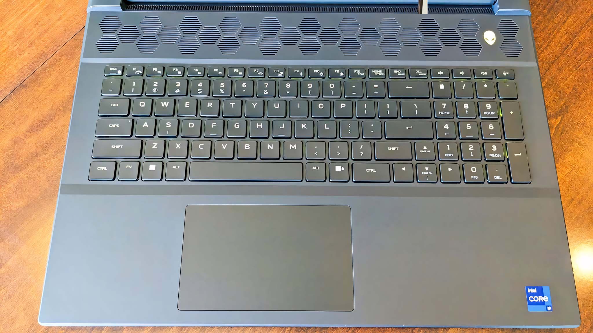 Alienware M18 R2 keyboard.