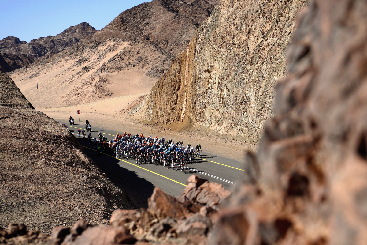 AlUla Tour stage 1 scenery