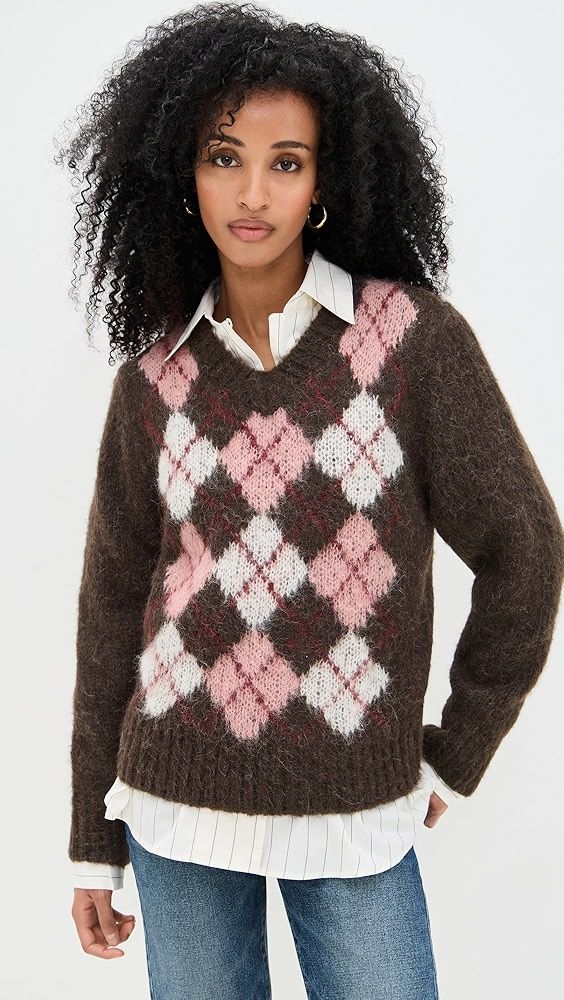 Dunst Baby Alpaca Argyle Sweater