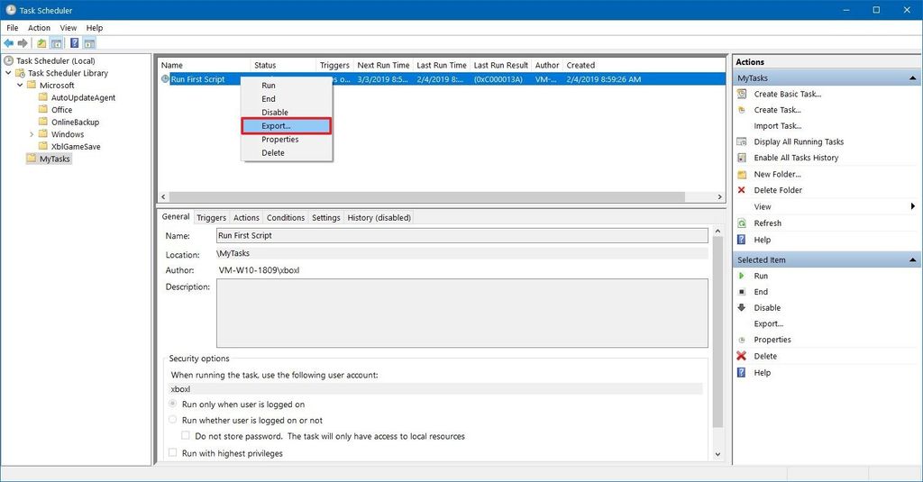How To Export And Import Scheduled Tasks On Windows 10 | Windows Central