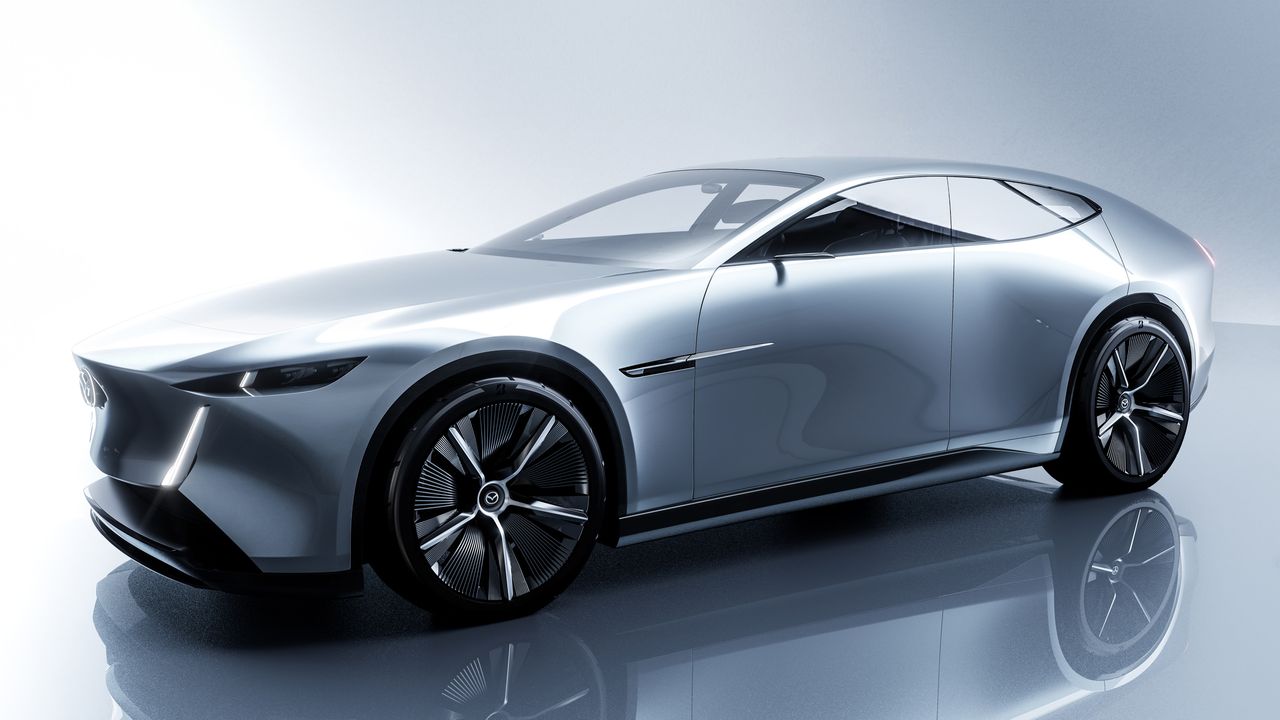 I can’t wait to see this hybrid Mazda concept become reality