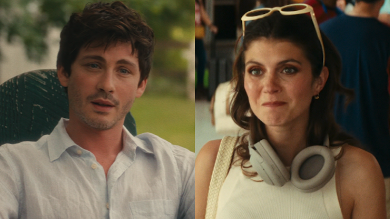 Logan Lerman in Oh, Hi! and Emily Bader in People We Meet On Vacation
