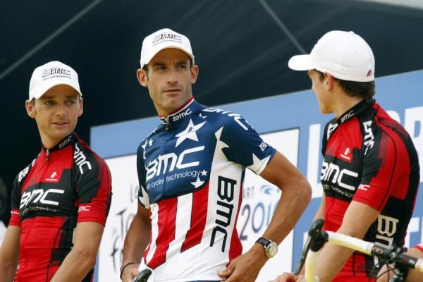 George Hincapie looking as cool and laid back as ever.