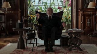 Donald Sutherland as Mr. Harrigan in Mr. Harrigan's Phone