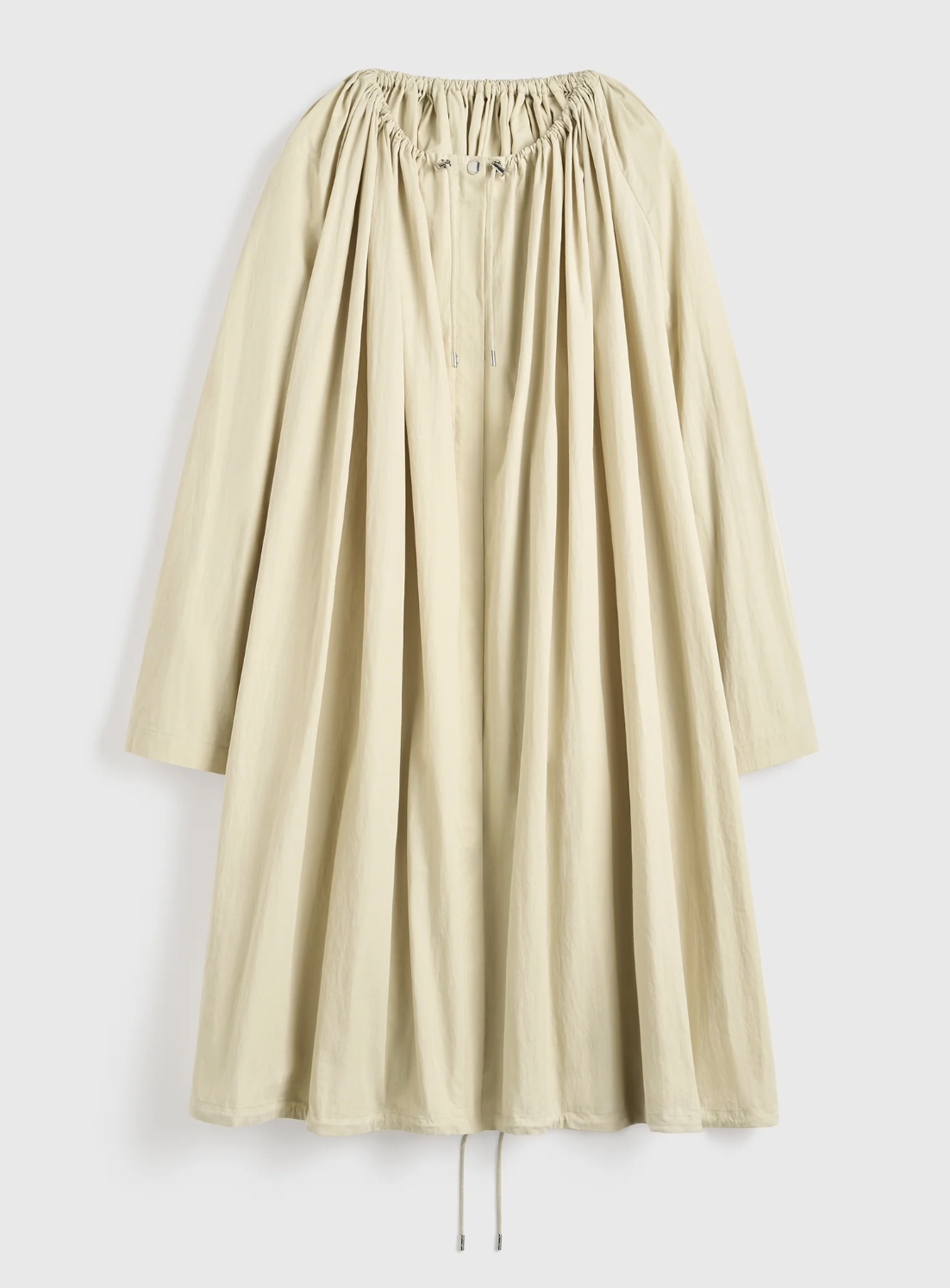 Toteme, Gathered Parachute Coat Ecru