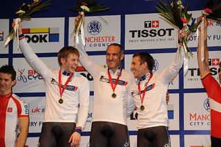 Team Sprint podium