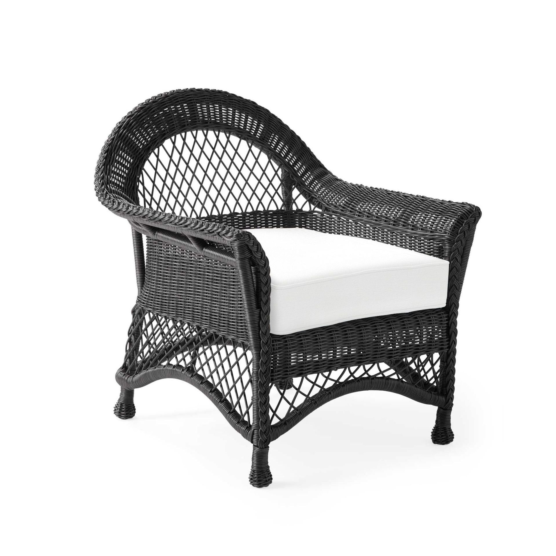 serena and lily black garden chair
