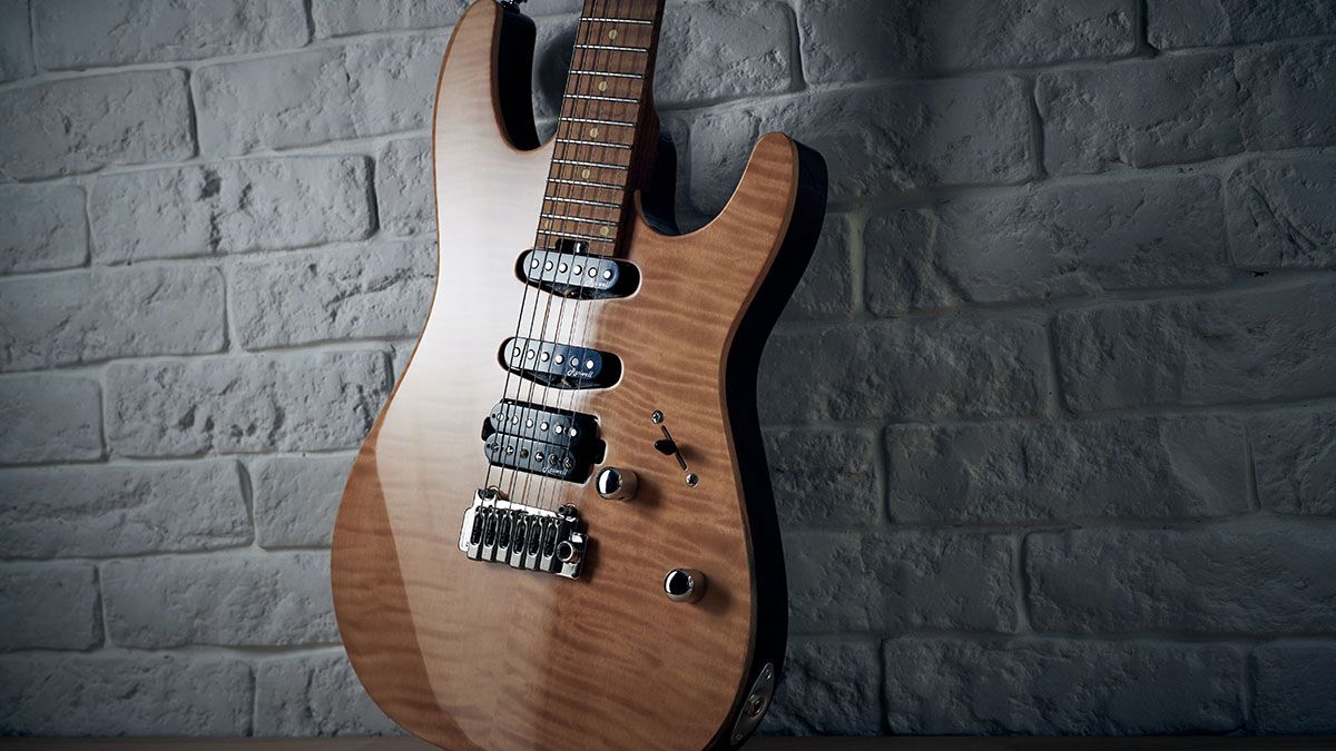 Harley Benton Fusion-III HSS Flame Natural