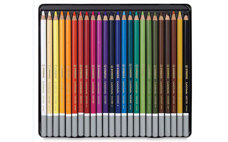 Best pencils: Stabilo CarbOthello pastel pencils
