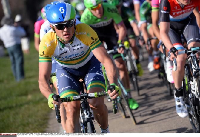 Australian national champion, Simon Gerrans (Orica-GreenEdge)