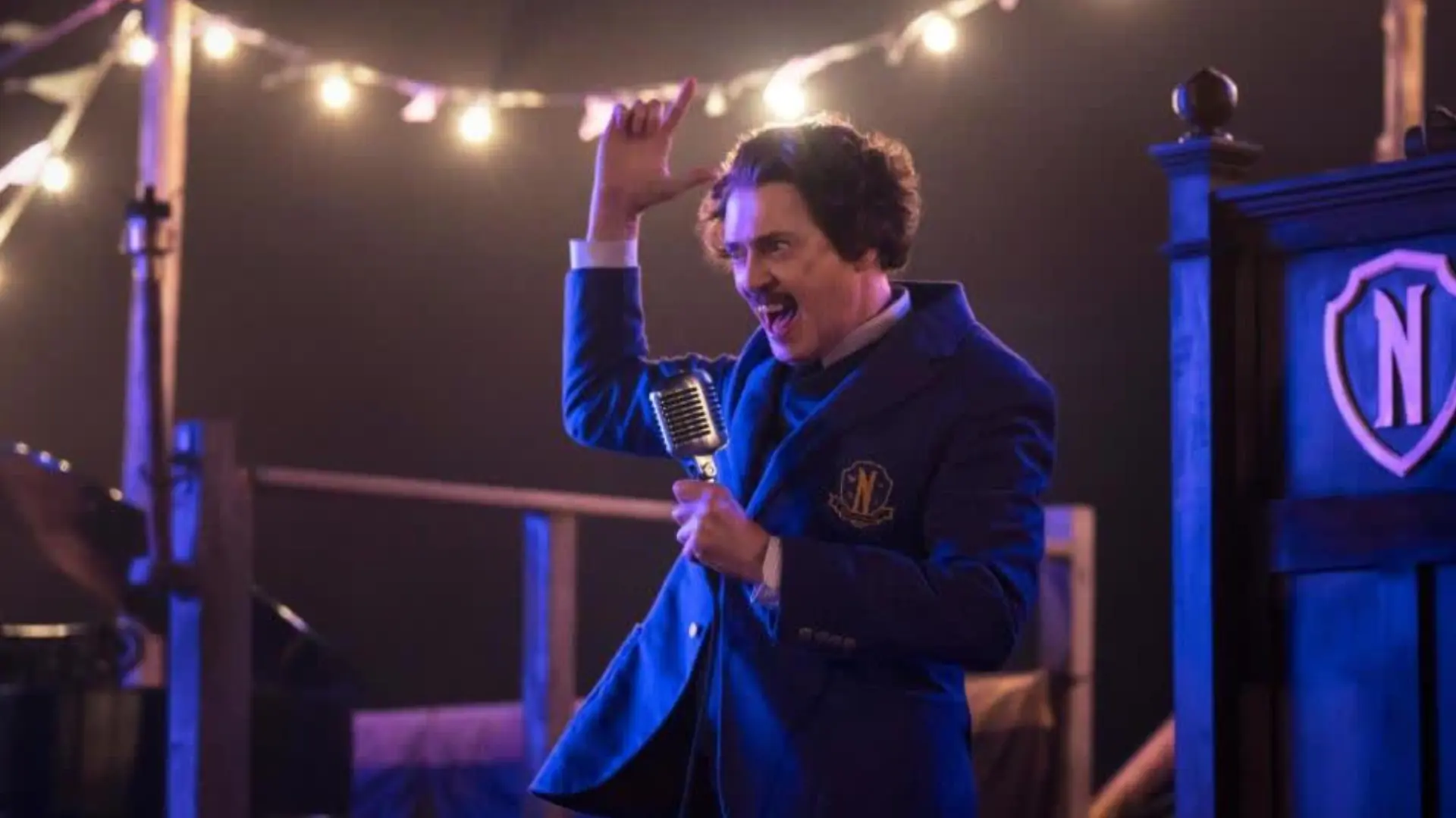 Steve Buscemi as Principal Barry Dort in Wednesday