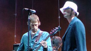 Andy Bell and Liam Gallagher 2005